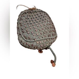 Riley 1940’s Vintage Gray Hat with Fascinator and Netting Veil